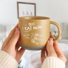 Best Dog Dad, Cat Dad, Dog Mom, Cat Mom Ever Personalized Engraved Pottery Mug HA75 891584