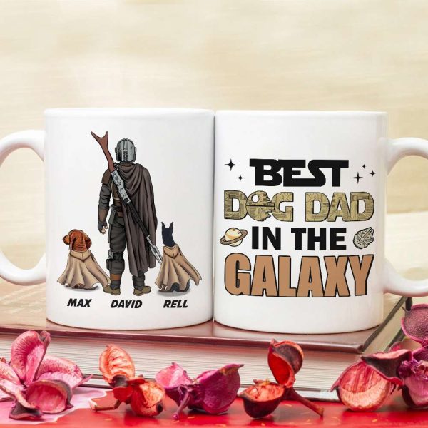 Best Dog Dad Personalized Mug, Gift For Father's Day-3OHTN270423-01