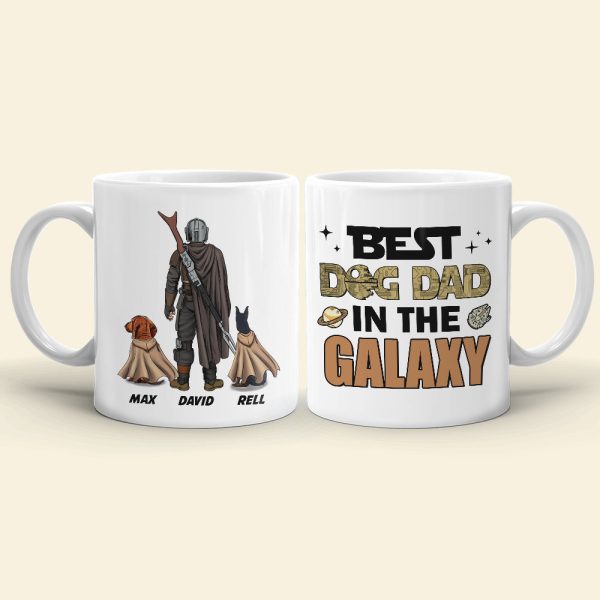Best Dog Dad Personalized Mug, Gift For Father's Day-3OHTN270423-01