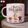 Best Dog Mom Ever - Personalized Marble Mug
