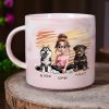 Best Dog Mom Ever 3D Effect - Personalized Marble Mug