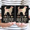 Best Dog Mom Ever Floral - Personalized Mug