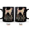 Best Dog Mom Ever Floral - Personalized Mug