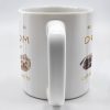 Best Dog Mom Ever With Cute Dog Faces And Paws - Personalized Custom Coffee Mug - PET091_MG