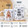 Best Dog Mom Puppy Love - Personalized White Edge-to-Edge Mug