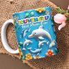 Best Dolphin Mom Coffee Mug - Personalized Gifts For Mother 03QHLU080425