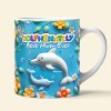 Best Dolphin Mom Coffee Mug - Personalized Gifts For Mother 03QHLU080425