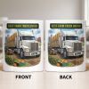 Best Farm Truck Driver With Classic Truck Design - Personalized Custom Coffee Mug - FARM036_MG