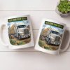 Best Farm Truck Driver With Classic Truck Design - Personalized Custom Coffee Mug - FARM036_MG