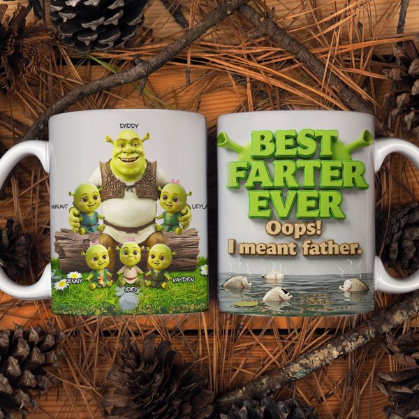 Best Farter Father Ever Coffee Mug - Personalized Gifts For Dad 03QHLU090525