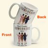 Best Freakin' Coworkers Ever - Personalized Mug