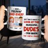 Best Freakin' Dad Ever Personalized Coffee Mug DR-WHM-03QHHN180423HH