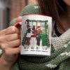 Best Friends Are The Sisters We Choose For Ourselves - Christmas Gift For BFF - Personalized Custom Accent Mug