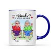 Best Friends Forever Cool Old Ladies Gift For Besties Personalized Mug