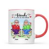 Best Friends Forever Cool Old Ladies Gift For Besties Personalized Mug