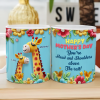 Best Giraffe Mom Above The Rest Mug - Personalized Gifts For Mom 01QHPU080425
