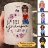 Best Grandma Ever Posing Doll Personalized Mug