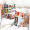 Best Grandma With Children, Photo Personalized White Mug