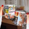 Best Grandma With Children, Photo Personalized White Mug
