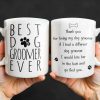 Best Groomer Ever, Paws And Bone Design - Personalized Custom Coffee Mug - DOG068_MG