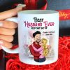 Best Husband Ever, Personalized Coffee Mug, Romantic Gift For Husband