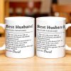 Best Husband Supportive Partner Mug - Personalized Custom Coffee Mug - HSB019_MG