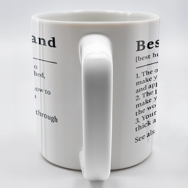 Best Husband Supportive Partner Mug - Personalized Custom Coffee Mug - HSB019_MG