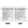 Best Husband Supportive Partner Mug - Personalized Custom Coffee Mug - HSB019_MG