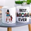 Best Mom Ever - Personalized Mug - Mother's Day Gift For Super Mom