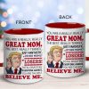 Best Mom Ever Coffee Mug for Mother Mommy Mama Appreciation Gift, Gift for Mom from Daughter Son Kids Husband, Birthday Mothers Day Christmas Gift