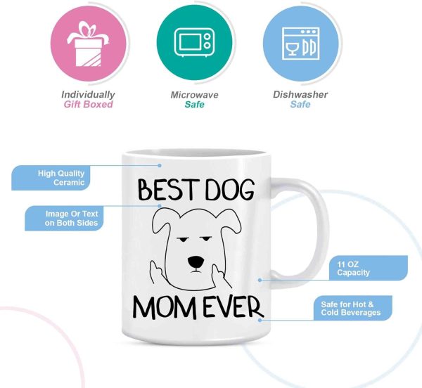 Best Mom Ever Coffee Mug Gift for Mom from Daughter Son Kids