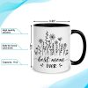 Best Mom Ever Coffee Mug, Gift for Mom Grandma Mother in Law from Daughter Son Kids, Birthday Mother's Day Christmas Gift Idea