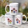 Best Mom Ever Doll Woman And Kids Personalized Mug