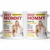 Best Mommy Born To Nurture Love Patience - Personalized Custom Coffee Mug - MOM143_MG