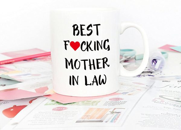 Best Mother in Law Ever Coffee Mug Funny Gift from Daughter Son in Law