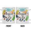 Best Nurse Ever With Stethoscope And Medical Tools - Personalized Custom Coffee Mug - NUR057_MG