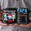 Best Papa Ever Gift 01DNPO210423 Personalized Family Black Mug