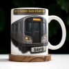 Best Subway Train Operator Coffee Mug - Personalized Custom Coffee Mug - FAM405_MG
