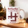 Best Team Ever Crossword - Personalized Mug - Christmas Gift for Co-worker