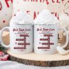 Best Team Ever Crossword Puzzle Art - Personalized Mug - Gift For Coworkers, Colleagues