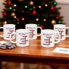 Best Team Ever Crossword Puzzle Art - Personalized Mug - Gift For Coworkers, Colleagues