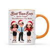 Best Team Ever Never Forget The Difference You Make - Personalized Mug - Christmas Gift For Colleagues, Coworkers, Boss
