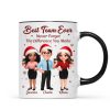 Best Team Ever Never Forget The Difference You Make - Personalized Mug - Christmas Gift For Colleagues, Coworkers, Boss