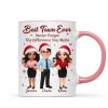 Best Team Ever Never Forget The Difference You Make - Personalized Mug - Christmas Gift For Colleagues, Coworkers, Boss