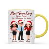 Best Team Ever Never Forget The Difference You Make - Personalized Mug - Christmas Gift For Colleagues, Coworkers, Boss