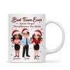 Best Team Ever Never Forget The Difference You Make - Personalized Mug - Christmas Gift For Colleagues, Coworkers, Boss