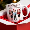 Best Team Ever Never Forget The Difference You Make - Personalized Mug - Christmas Gift For Colleagues, Coworkers, Boss
