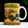 Best Tow Truck Driver - Personalized Custom Coffee Mug - TRUCK002_MG
