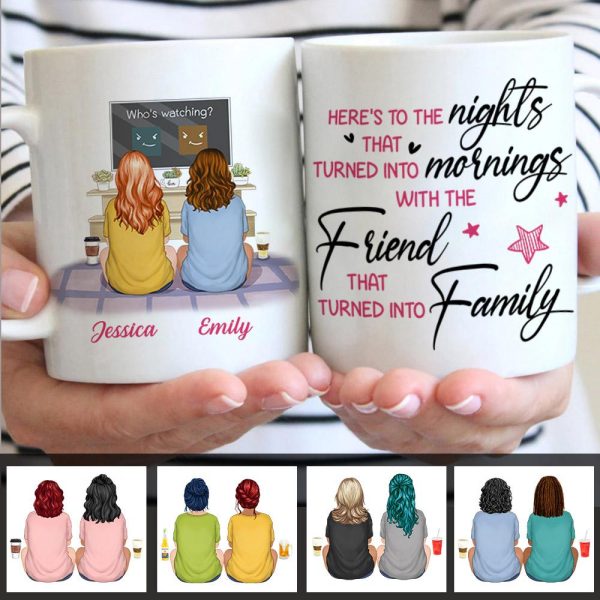 Bestie - Friends That Turned Into Family - Personalized Mug