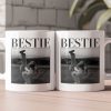 Bestie - Vintage Version - Personalized Photo Mug